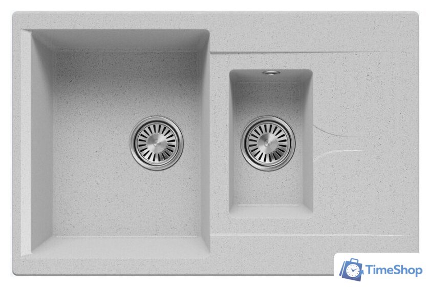 Кухонная мойка Polygran Brig 770 (светло-серый) - Изображение №1 — Интернет-магазин Time-Shop
