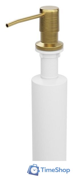 Кухонная мойка Roxen Snake 560220-60-GS PVD Gold золотая/текстурная (с коландером и дозатором) - Изображение №7 — Интернет-магазин Time-Shop