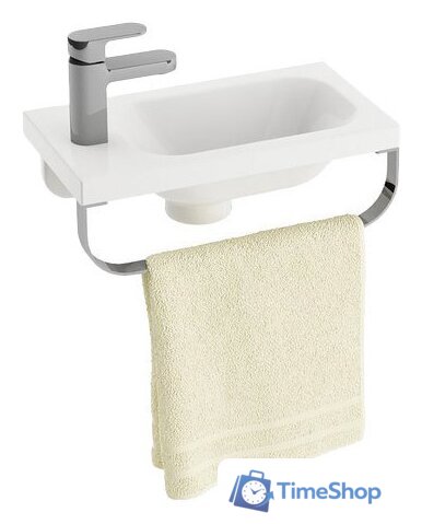 Умывальник Ravak Chrome 400 левый 40x22 [XJGL1100000] - Изображение №2 — Интернет-магазин Time-Shop