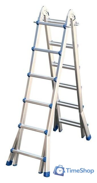 Лестница-трансформер Алюмет ТТ46 (4х6) - Изображение №7 — Интернет-магазин Time-Shop