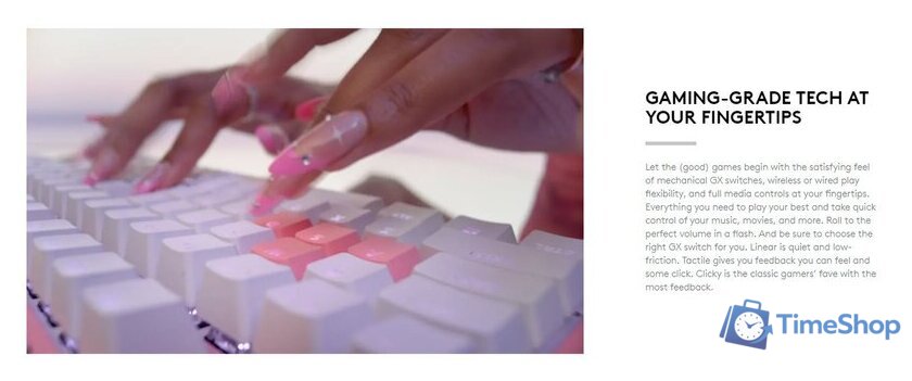 Клавиатура Logitech G715 Tactile 920-010465 (нет кириллицы) - Изображение №2 — Интернет-магазин Time-Shop