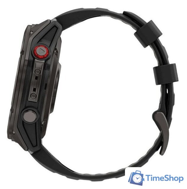 Умные часы Garmin Fenix 8 Pro 51 мм (серый, черный силиконовый ремешок) - Изображение №12 — Интернет-магазин Time-Shop