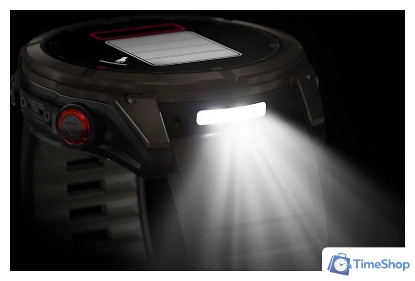 Умные часы Garmin Fenix 8 Pro 51 мм (серый, черный силиконовый ремешок) - Изображение №13 — Интернет-магазин Time-Shop