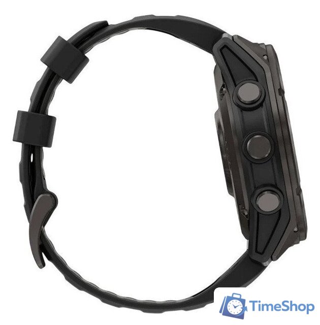 Умные часы Garmin Fenix 8 Pro 51 мм (серый, черный силиконовый ремешок) - Изображение №5 — Интернет-магазин Time-Shop