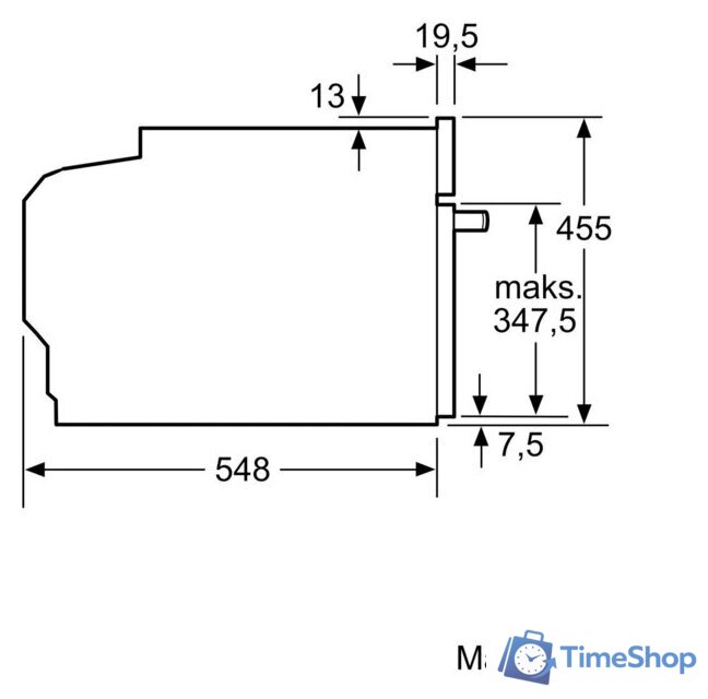Электрический духовой шкаф Bosch Serie 8 CMG978NB1 - Изображение №9 — Интернет-магазин Time-Shop