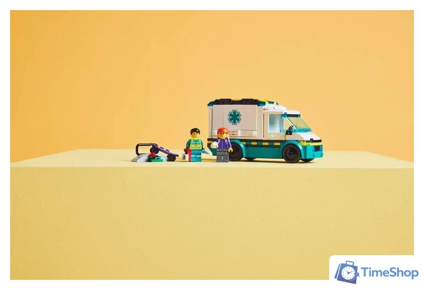 Конструктор LEGO City Скорая помощь 60451 - Изображение №12 — Интернет-магазин Time-Shop