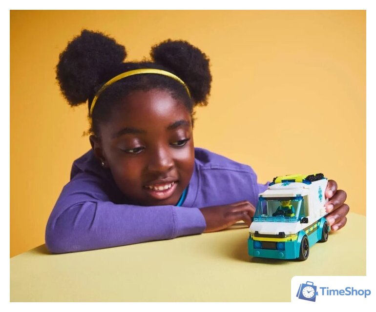 Конструктор LEGO City Скорая помощь 60451 - Изображение №10 — Интернет-магазин Time-Shop