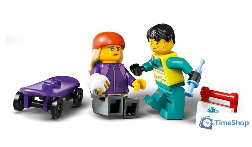 Конструктор LEGO City Скорая помощь 60451 - Изображение №8 — Интернет-магазин Time-Shop