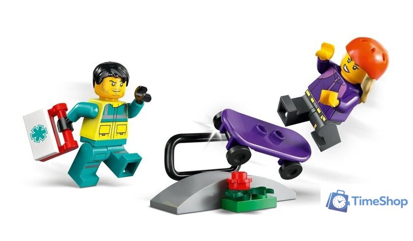 Конструктор LEGO City Скорая помощь 60451 - Изображение №6 — Интернет-магазин Time-Shop