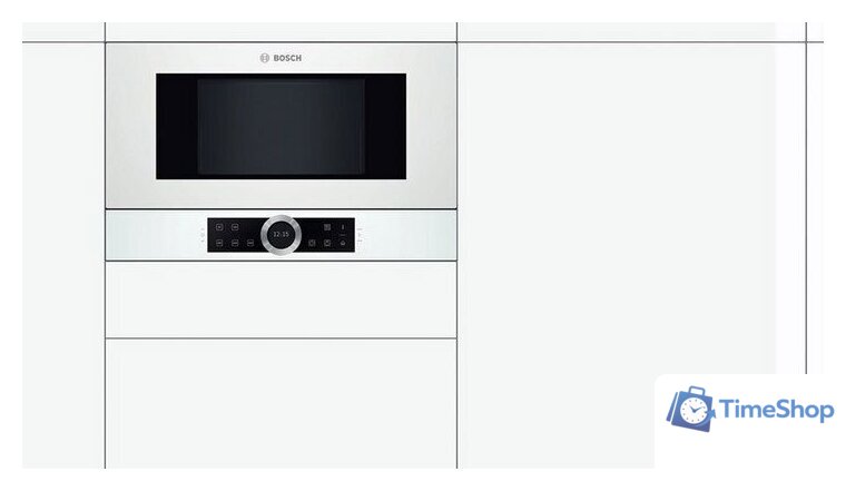 Микроволновая печь Bosch BFL634GW1 - Изображение №5 — Интернет-магазин Time-Shop