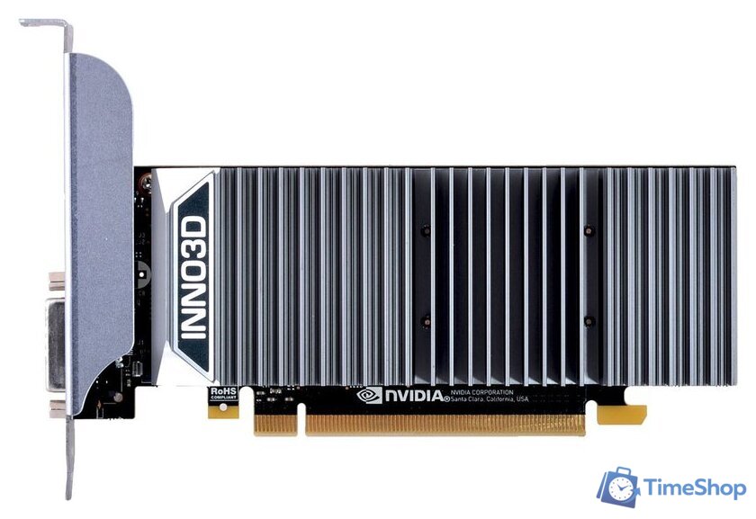 Видеокарта Inno3D GeForce GT 1030 0dB 2GB GDDR5 [N1030-1SDV-E5BL] - Изображение №1 — Интернет-магазин Time-Shop