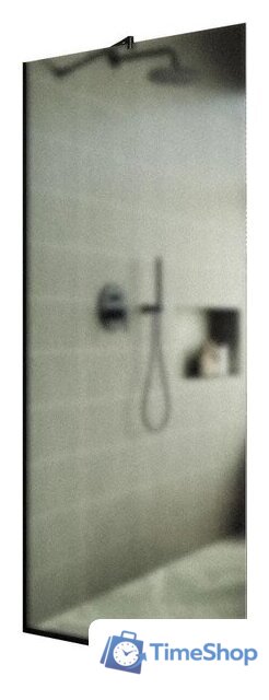 Душевая стенка MaybahGlass 195x79 MGD-700-6у (сатин стекло/черный) - Изображение №1 — Интернет-магазин Time-Shop