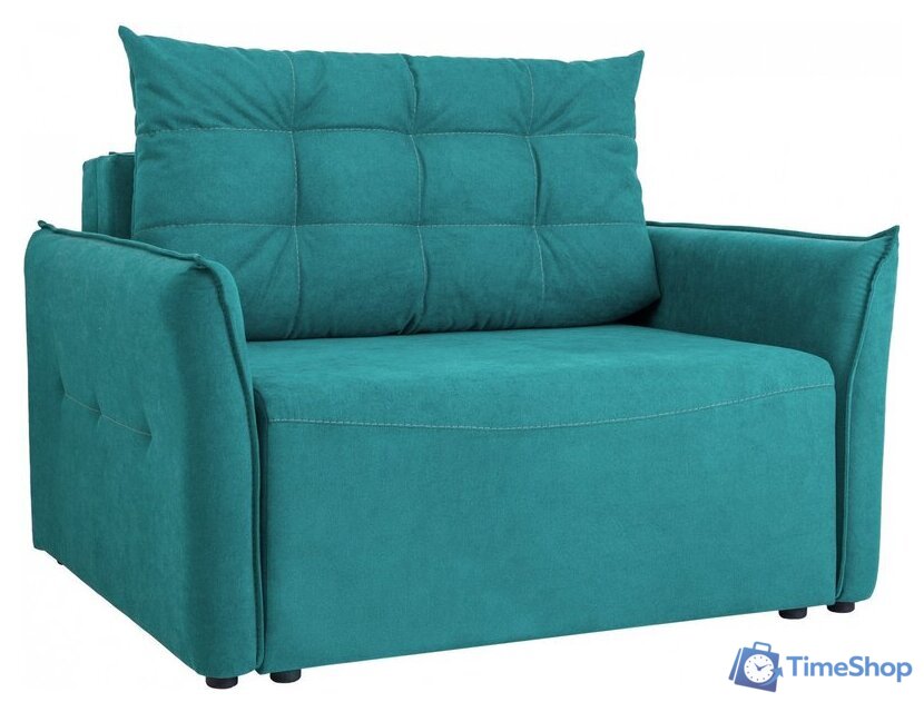 Кресло-кровать Krones Клио мод.1 (велюр лазурный) - Изображение №1 — Интернет-магазин Time-Shop