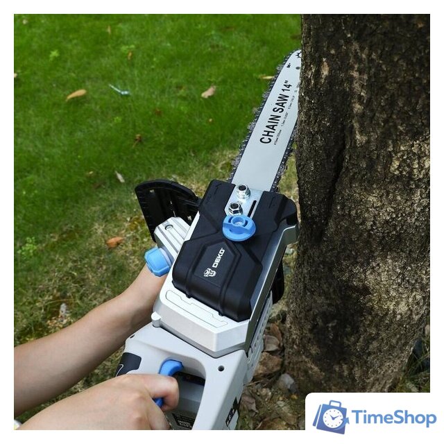 Аккумуляторная пила Deko DKCHS 40 PRO 084-2000 (с 2-мя АКБ, кейс) - Изображение №8 — Интернет-магазин Time-Shop