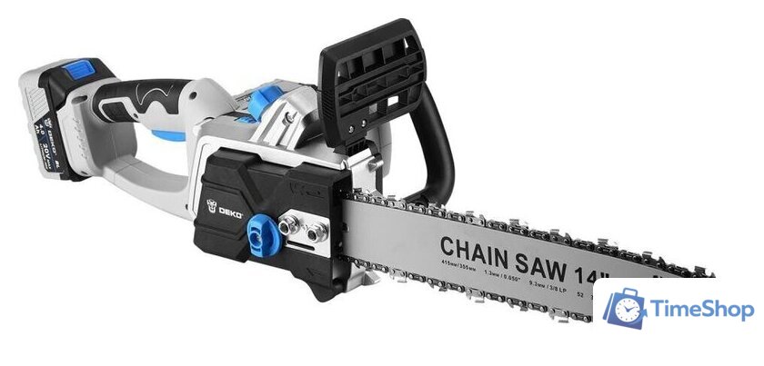 Аккумуляторная пила Deko DKCHS 40 PRO 084-2000 (с 2-мя АКБ, кейс) - Изображение №2 — Интернет-магазин Time-Shop