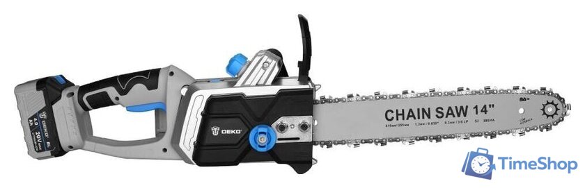 Аккумуляторная пила Deko DKCHS 40 PRO 084-2000 (с 2-мя АКБ, кейс) - Изображение №3 — Интернет-магазин Time-Shop