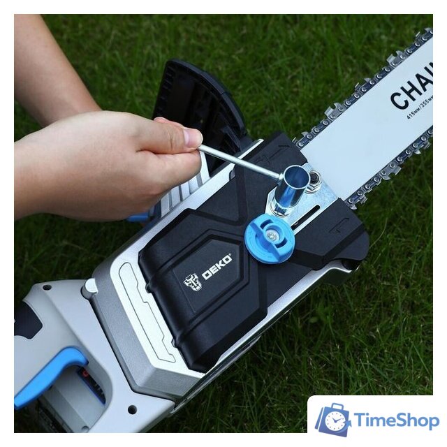 Аккумуляторная пила Deko DKCHS 40 PRO 084-2000 (с 2-мя АКБ, кейс) - Изображение №7 — Интернет-магазин Time-Shop