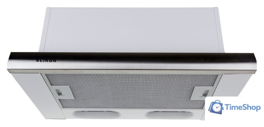 Кухонная вытяжка Elikor Интегра 50П-400-В2Л (белый/нержавеющая сталь) (841328) - Изображение №1 — Интернет-магазин Time-Shop