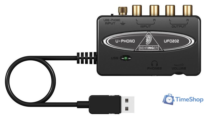 Аудиоинтерфейс Behringer UFO202-BK - Изображение №1 — Интернет-магазин Time-Shop