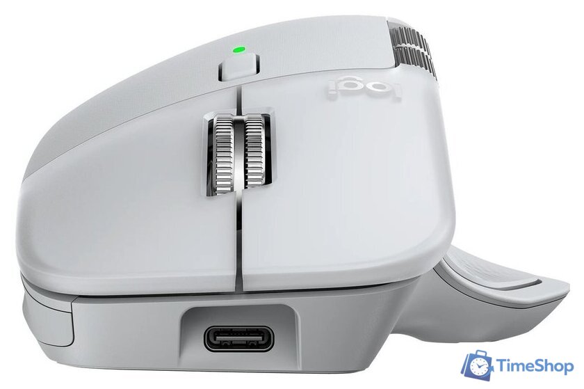 Мышь Logitech MX Master 4 for Mac (серый) - Изображение №4 — Интернет-магазин Time-Shop