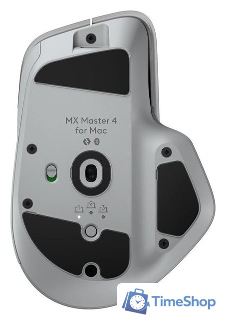 Мышь Logitech MX Master 4 for Mac (серый) - Изображение №7 — Интернет-магазин Time-Shop