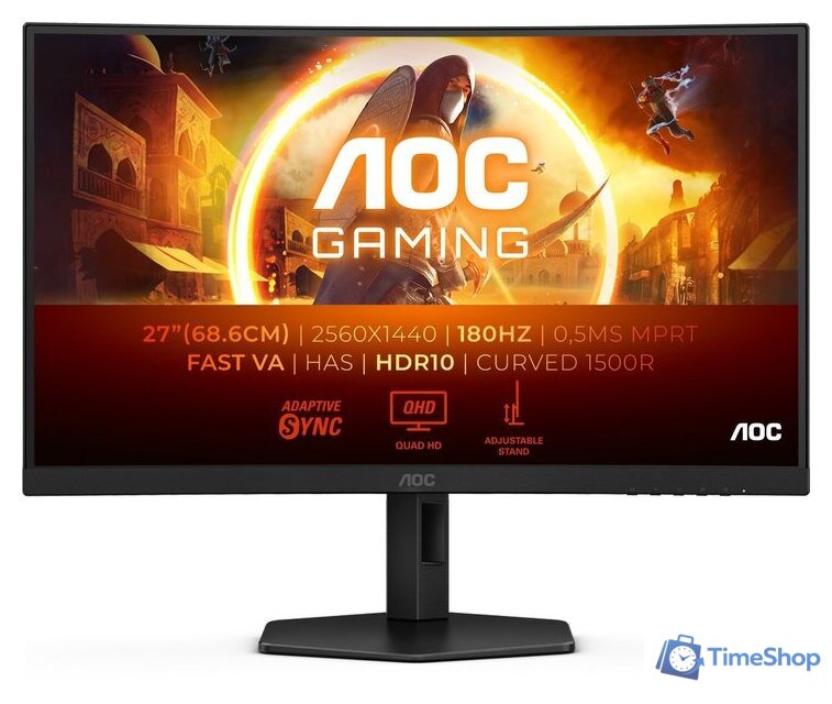 Игровой монитор AOC Gaming CQ27G4X - Изображение №2 — Интернет-магазин Time-Shop