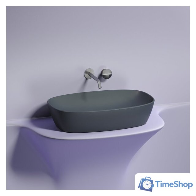 Умывальник Ceramica Nova Element CN6049MDH (темный антрацит матовый) - Изображение №9 — Интернет-магазин Time-Shop