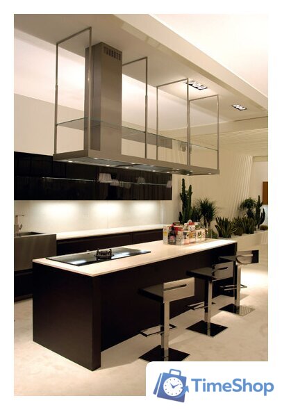 Кухонная вытяжка Falmec Europa Fasteel Island 90 800 м3/ч (нержавеющая сталь) - Изображение №7 — Интернет-магазин Time-Shop