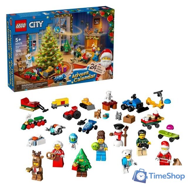 Конструктор LEGO City 60475 Advent Calendar 2025 - Изображение №2 — Интернет-магазин Time-Shop