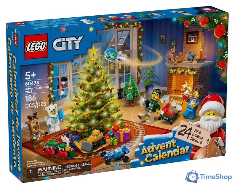 Конструктор LEGO City 60475 Advent Calendar 2025 - Изображение №1 — Интернет-магазин Time-Shop