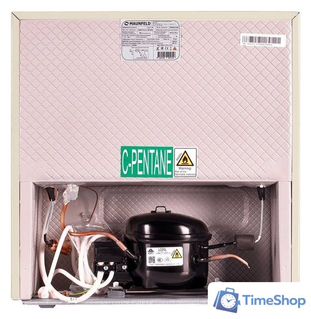 Однокамерный холодильник MAUNFELD MFF50RBG - Изображение №6 — Интернет-магазин Time-Shop