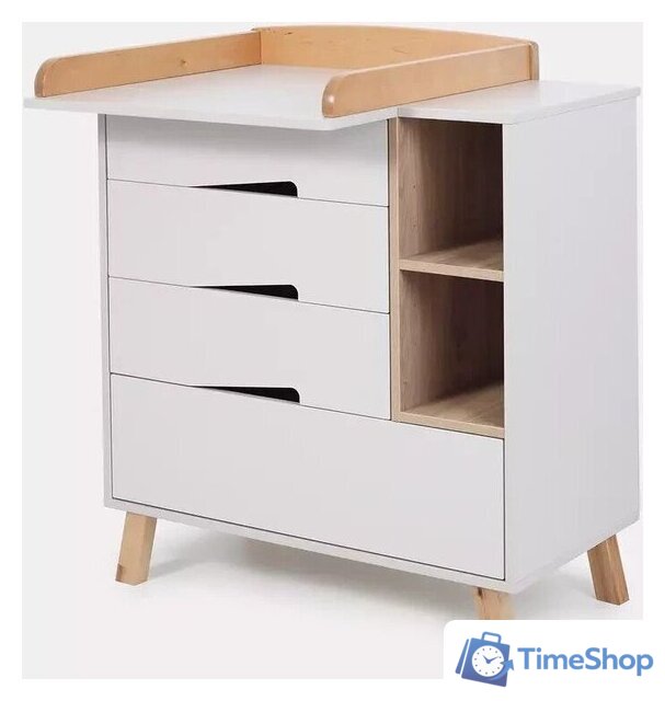 Детский комод Rant Lago Pro 800/4 (crystal beige) - Изображение №14 — Интернет-магазин Time-Shop