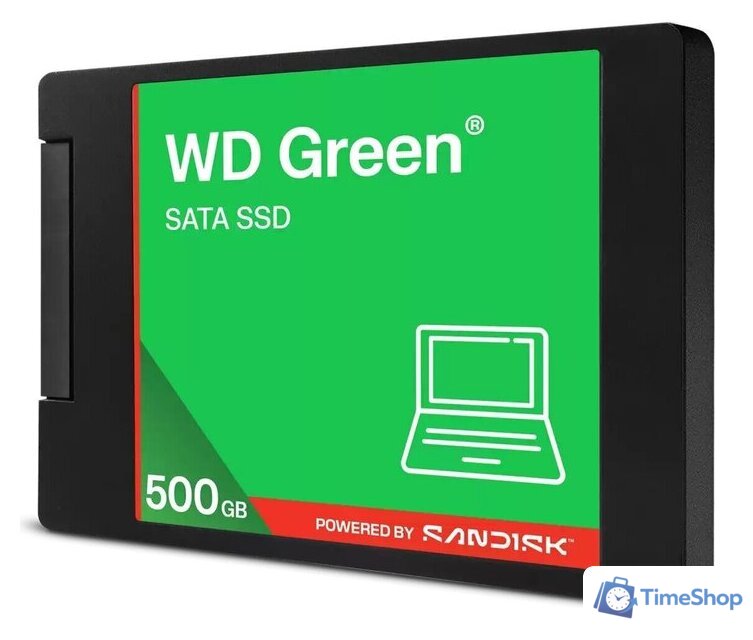 SSD WD Green 500GB WDS500G5G0A - Изображение №2 — Интернет-магазин Time-Shop