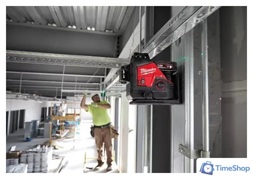Лазерный нивелир Milwaukee M12 3PL-0C 4933478103 - Изображение №6 — Интернет-магазин Time-Shop
