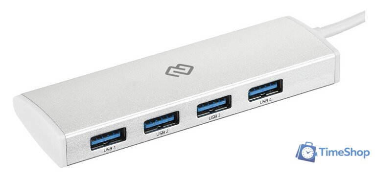 USB-хаб Digma HUB-4U3.0-UC-S - Изображение №1 — Интернет-магазин Time-Shop