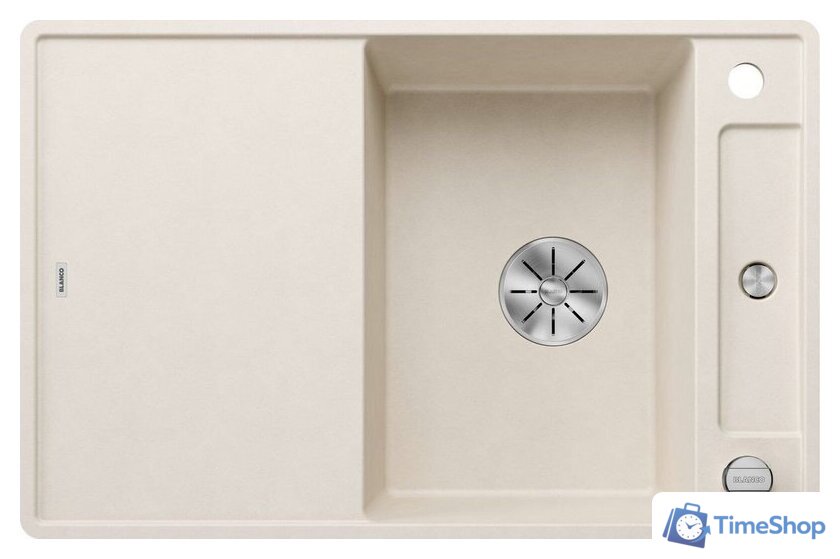 Кухонная мойка Blanco Axia III 45 S-F 527037 (мягкий белый, стеклянная доска) - Изображение №1 — Интернет-магазин Time-Shop