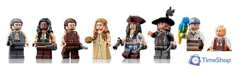 Конструктор LEGO Icons 10365 Пираты Карибского моря: Черная жемчужина - Изображение №10 — Интернет-магазин Time-Shop