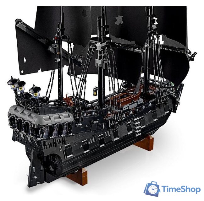 Конструктор LEGO Icons 10365 Пираты Карибского моря: Черная жемчужина - Изображение №8 — Интернет-магазин Time-Shop