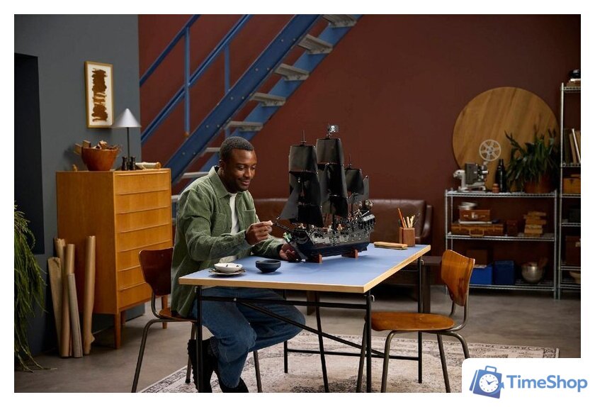 Конструктор LEGO Icons 10365 Пираты Карибского моря: Черная жемчужина - Изображение №19 — Интернет-магазин Time-Shop