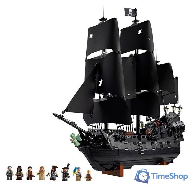 Конструктор LEGO Icons 10365 Пираты Карибского моря: Черная жемчужина - Изображение №2 — Интернет-магазин Time-Shop