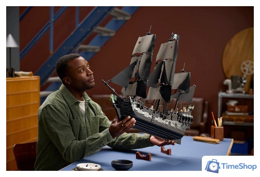 Конструктор LEGO Icons 10365 Пираты Карибского моря: Черная жемчужина - Изображение №21 — Интернет-магазин Time-Shop