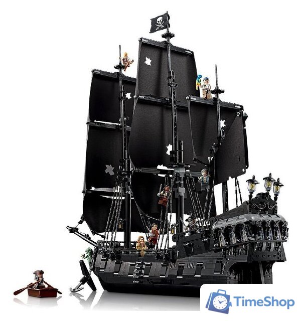 Конструктор LEGO Icons 10365 Пираты Карибского моря: Черная жемчужина - Изображение №3 — Интернет-магазин Time-Shop