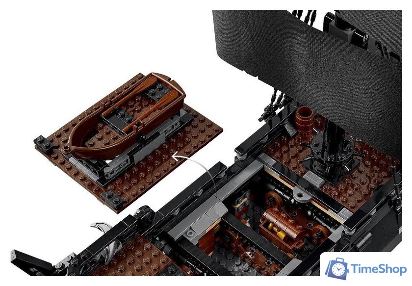 Конструктор LEGO Icons 10365 Пираты Карибского моря: Черная жемчужина - Изображение №7 — Интернет-магазин Time-Shop