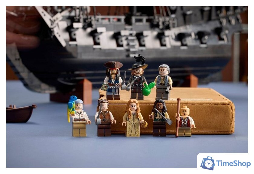 Конструктор LEGO Icons 10365 Пираты Карибского моря: Черная жемчужина - Изображение №18 — Интернет-магазин Time-Shop