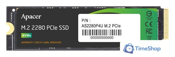 SSD Apacer AS2280P4U 512GB AP512GAS2280P4U-1 - Изображение №1 — Интернет-магазин Time-Shop