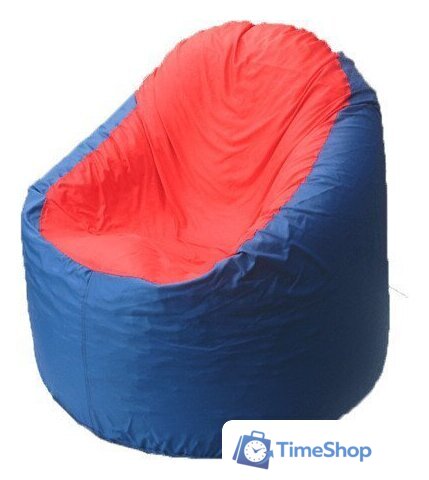 Кресло-мешок Flagman Bravo B1.1-41 (синий/красный) - Изображение №1 — Интернет-магазин Time-Shop