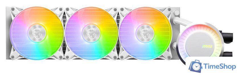 Система жидкостного охлаждения для процессора MSI MAG CoreLiquid E360 (белый) - Изображение №1 — Интернет-магазин Time-Shop