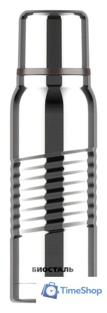 Термос БИОСТАЛЬ Экстрим BST-G (1л, глянцевый) - Изображение №1 — Интернет-магазин Time-Shop