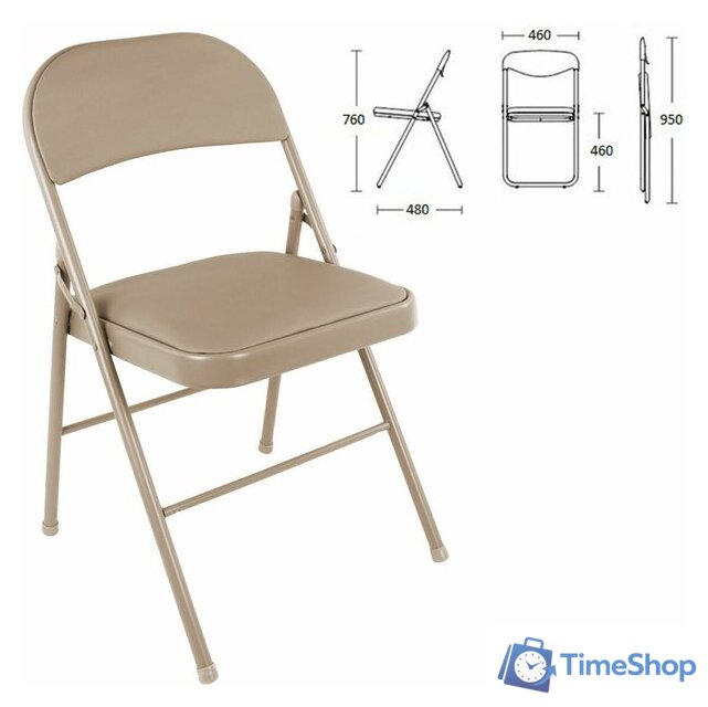 Стул Brabix CF-003 533027 (бежевый) - Изображение №20 — Интернет-магазин Time-Shop