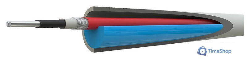 Саморегулирующийся кабель Rexant 10HTM2-CT 15 м 150 Вт - Изображение №2 — Интернет-магазин Time-Shop